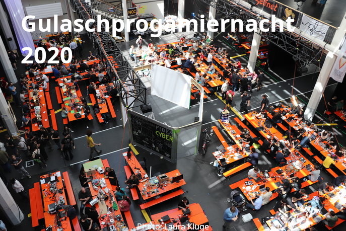 21. May to 24. May - Gulaschprogrammiernacht 2020 Banner/Logo