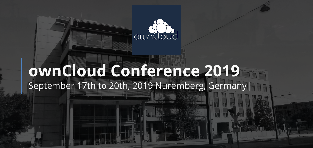17. Sep to 19. Sep - ownCloud Conference 2019 Banner/Logo